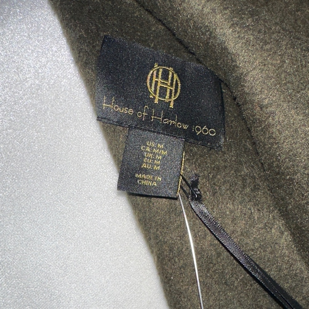 House of Harlow 1960 Olive Jacket - Picture 2 of 7